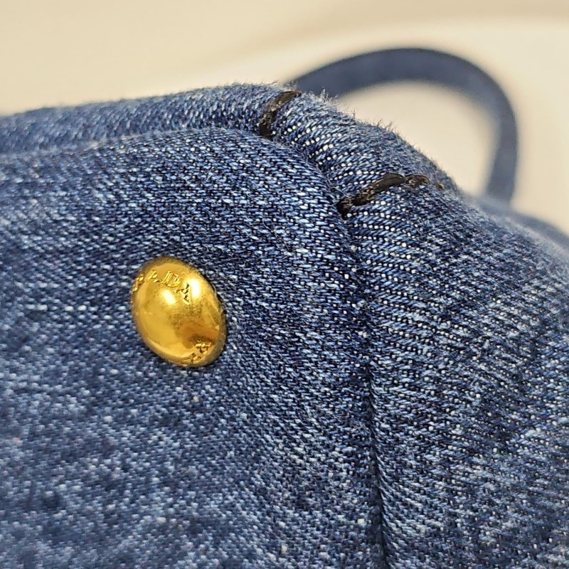 Prada牛仔Tote Bag-15