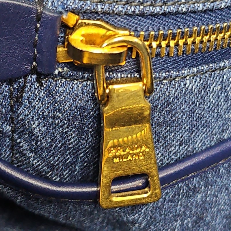 Prada牛仔Tote Bag-20