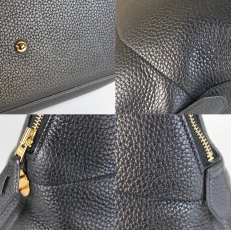 Hermès Bolide 31 柏莉包 黑色 金釦 Y刻-3
