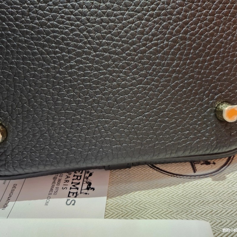 【保真】愛馬仕菜籃子 picotin 22 黑金 有購證-1