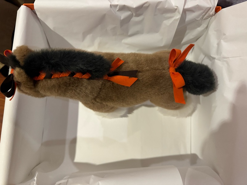 Hermes Hermy horse 小馬娃娃（28cm) 絨毛玩偶 全新未使用-4