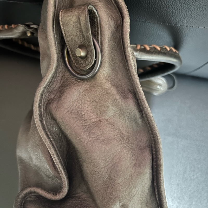 巴黎世家 機車包 中號-5