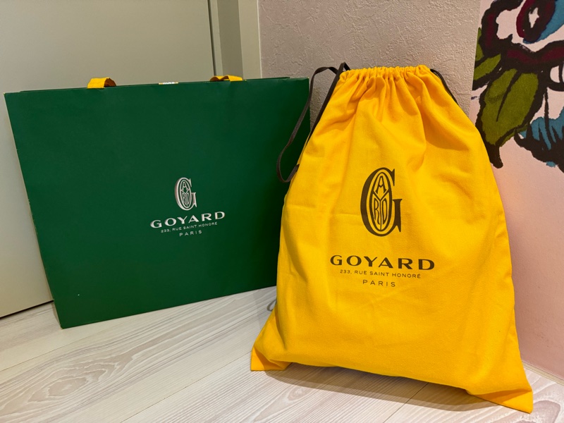 (9成5新) Goyard Anjou Mini Tote 雙面用 紅色-2