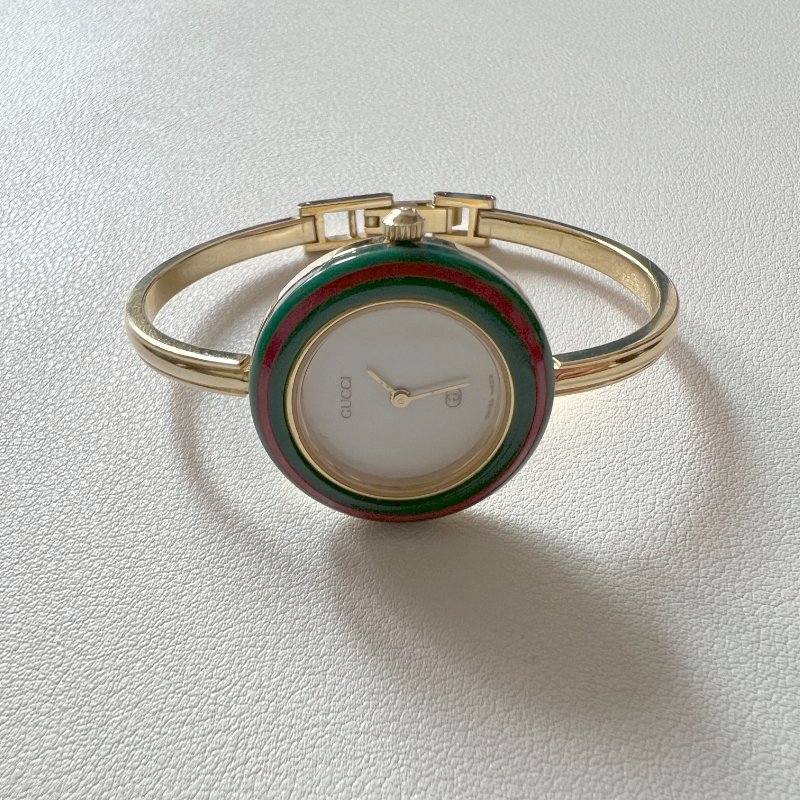 GUCCI Change Bezel Watch 手錶 日本中古vintage-5