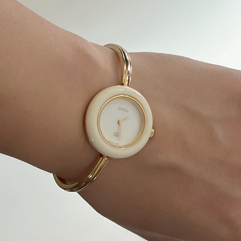 GUCCI Change Bezel Watch 手錶 日本中古vintage-6
