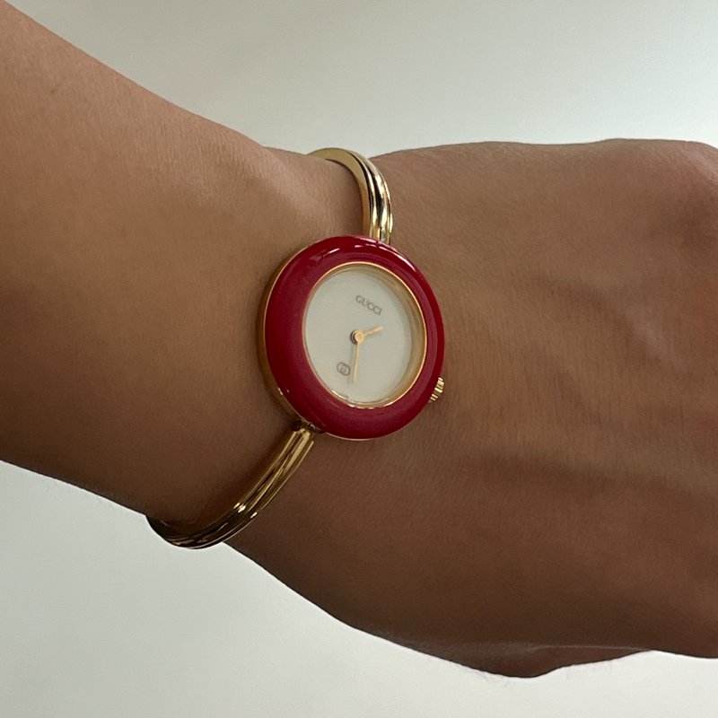 GUCCI Change Bezel Watch 手錶 日本中古vintage-12