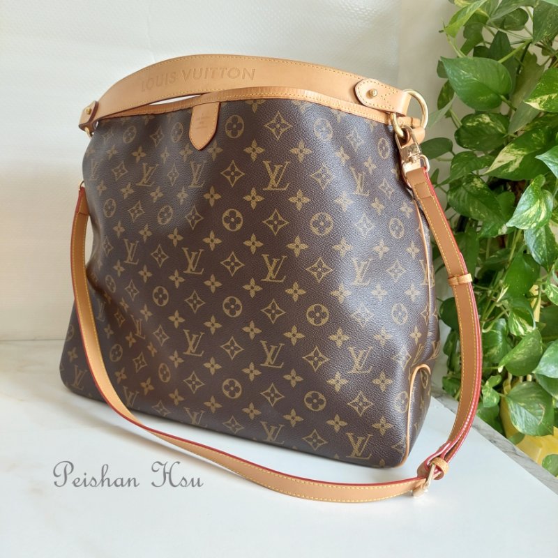 LV Delightful   ( MM/中)  肩背包🌈實品拍照🌈 M40353 肩背包~二手約9.2成新-45