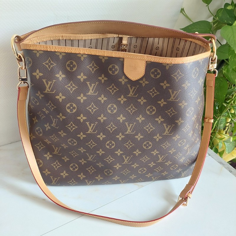 LV Delightful   ( MM/中)  肩背包🌈實品拍照🌈 M40353 肩背包~二手約9.2成新-27