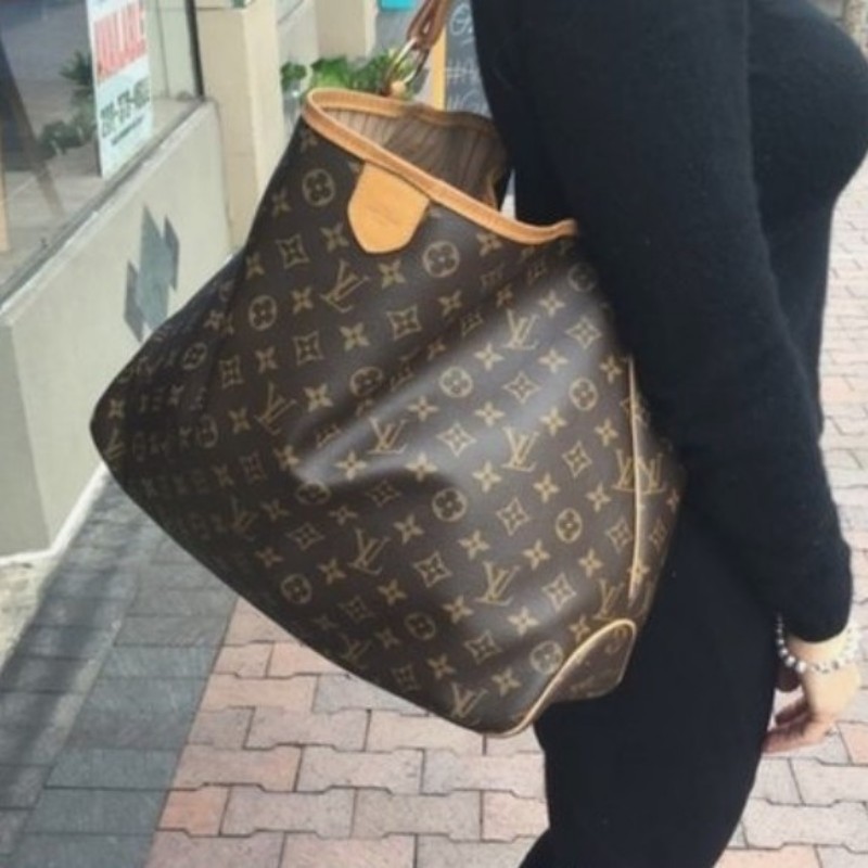 LV Delightful   ( MM/中)  肩背包🌈實品拍照🌈 M40353 肩背包~二手約9.2成新-30