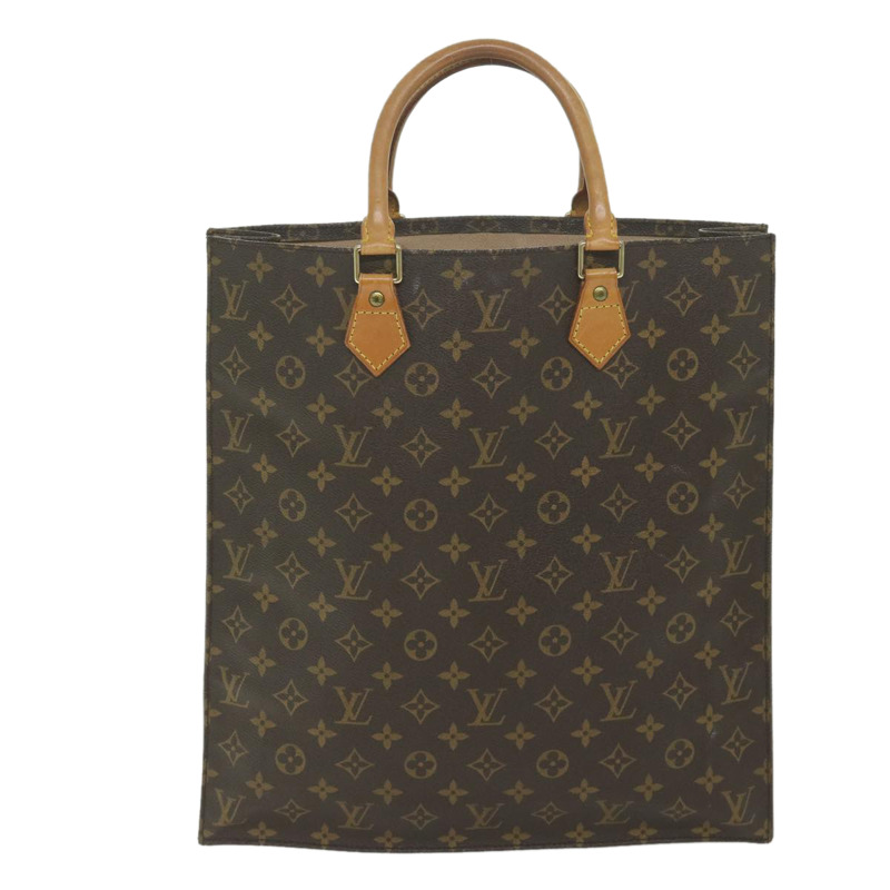 【日本直送】路易威登 Monogram Sac Plat 手提包 M51140 LV 正品 th4339-1
