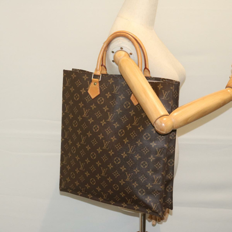 【日本直送】路易威登 Monogram Sac Plat 手提包 M51140 LV 正品 th4339-18