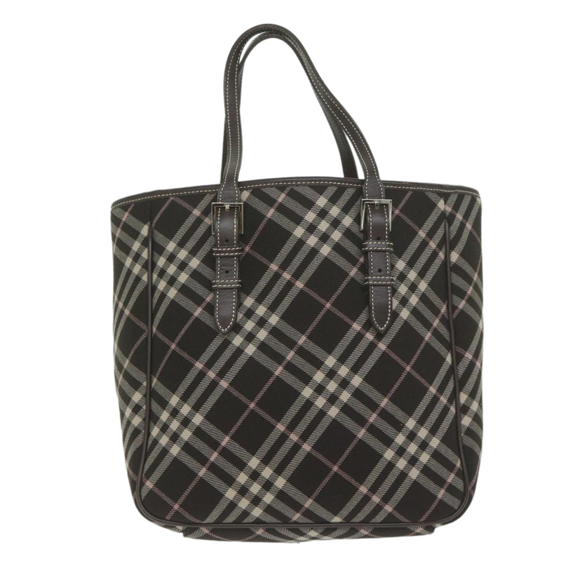 【日本直送】BURBERRY Nova 格紋藍標單肩包帆布棕色正品 60062-1