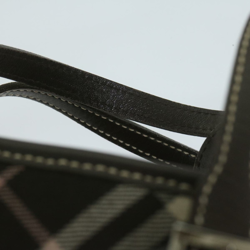 【日本直送】BURBERRY Nova 格紋藍標單肩包帆布棕色正品 60062-7