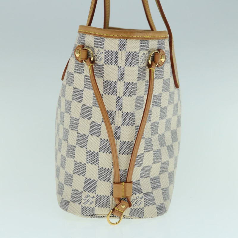 【日本直送】路易威登 Damier Azur Neverfull PM 托特包 N41362 LV 授權 62899A-3
