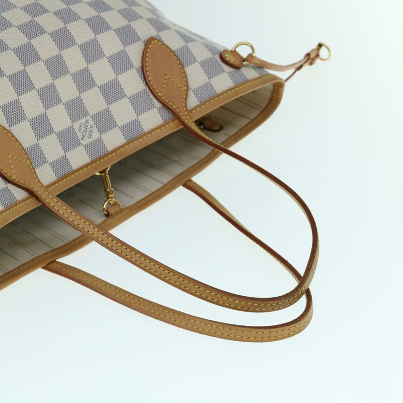【日本直送】路易威登 Damier Azur Neverfull PM 托特包 N41362 LV 授權 62899A-7