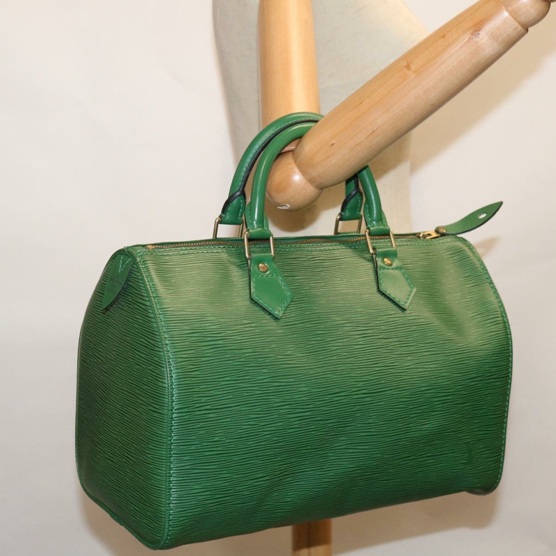 【日本直送】路易威登 Epi Speedy 30 手提包 婆羅洲綠 M43004 LV 正品 64977-20