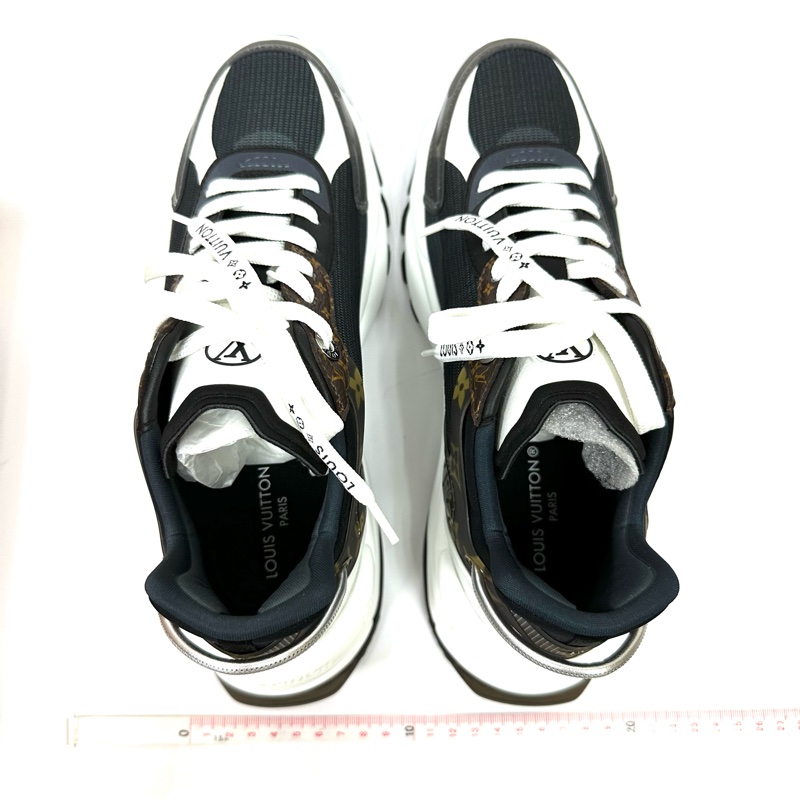 【美收精品】LV 黑棕 RUN55 經典運動鞋 88-309-1