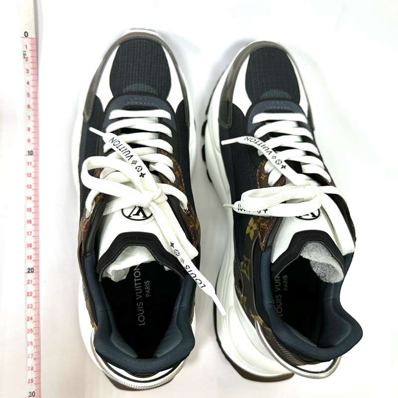 【美收精品】LV 黑棕 RUN55 經典運動鞋 88-309-2