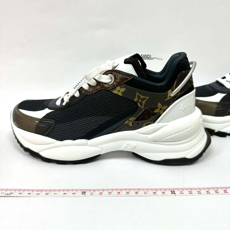 【美收精品】LV 黑棕 RUN55 經典運動鞋 88-309-3