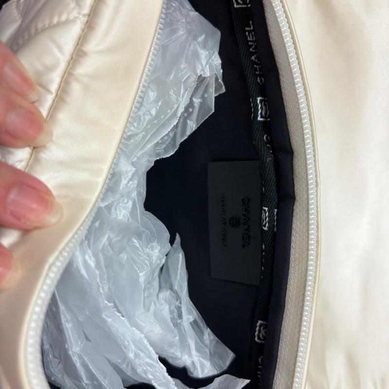 年底隨便賣）Chanel Vintage 運動方標系列 腰包 稀有-9