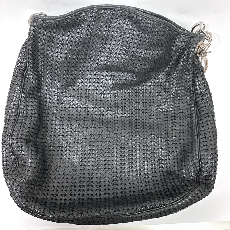 【美收精品】Dior 黑編織手提包 88-294-1