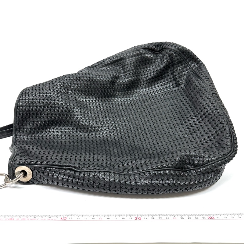 【美收精品】Dior 黑編織手提包 88-294-2