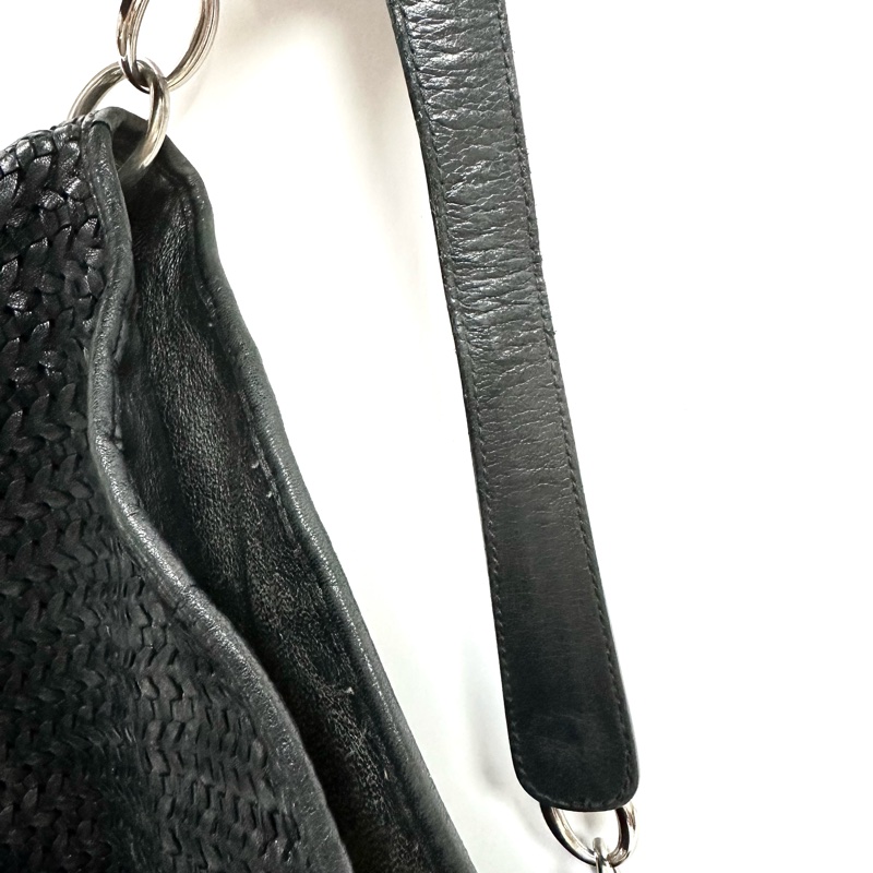 【美收精品】Dior 黑編織手提包 88-294-7