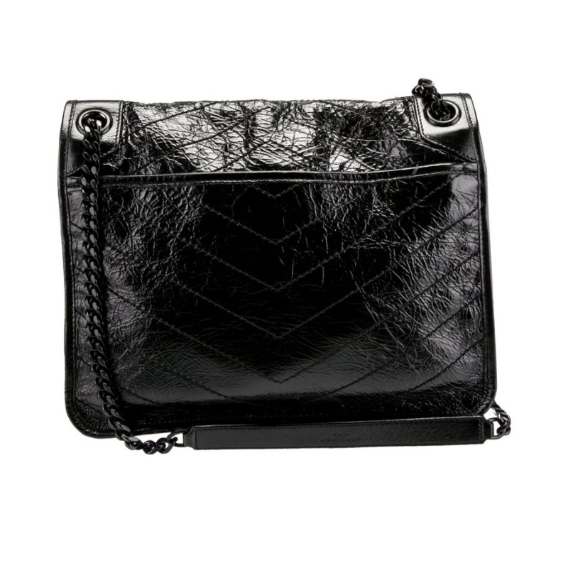 YSL Niki中號黑鍊（D扣款）-2