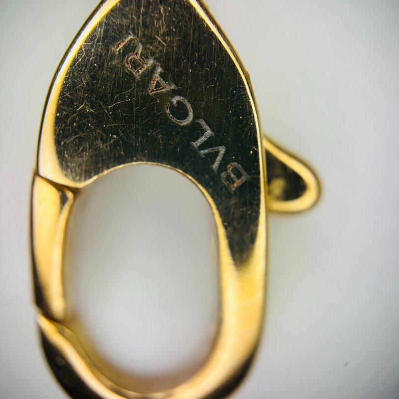 BVLGARI 寶格麗 DIVAS' DREAM 18K 玫瑰金 珍珠母貝鑲鑽項鍊-5