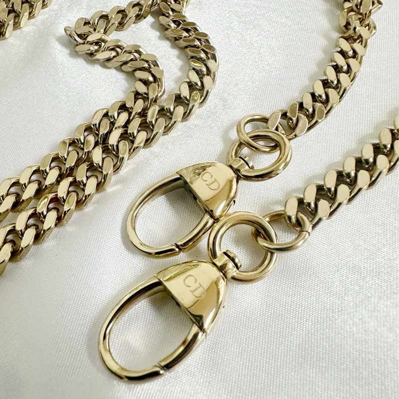 ❌已售❌ Dior Lady Dior Mini 三格黛妃包 Latte Cannage 奶油色淡金-6