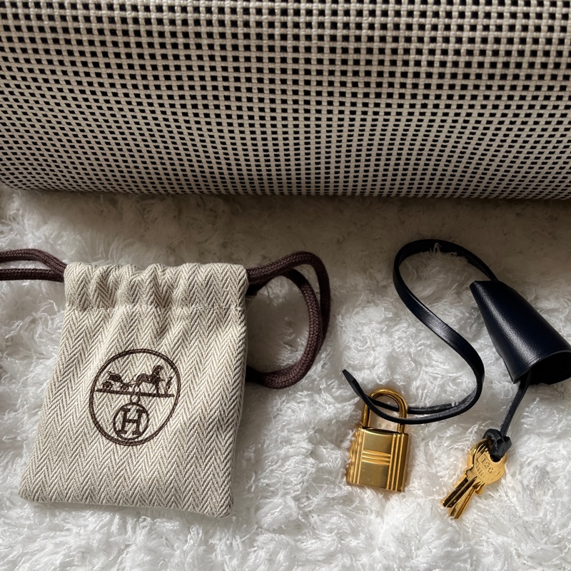 Hermes herbag31 全新 編織特殊款 熊貓-9