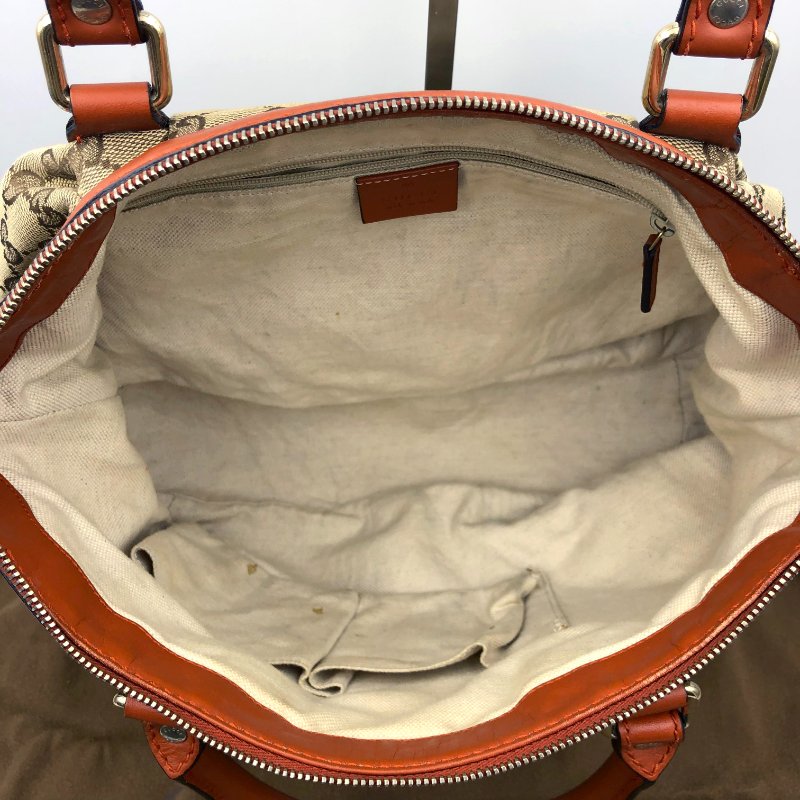 GUCCI Sukey系列 雙G緹花配皮托特包，逛街包，通勤包，手提包，二手真品，正品，現貨【已售出】-21