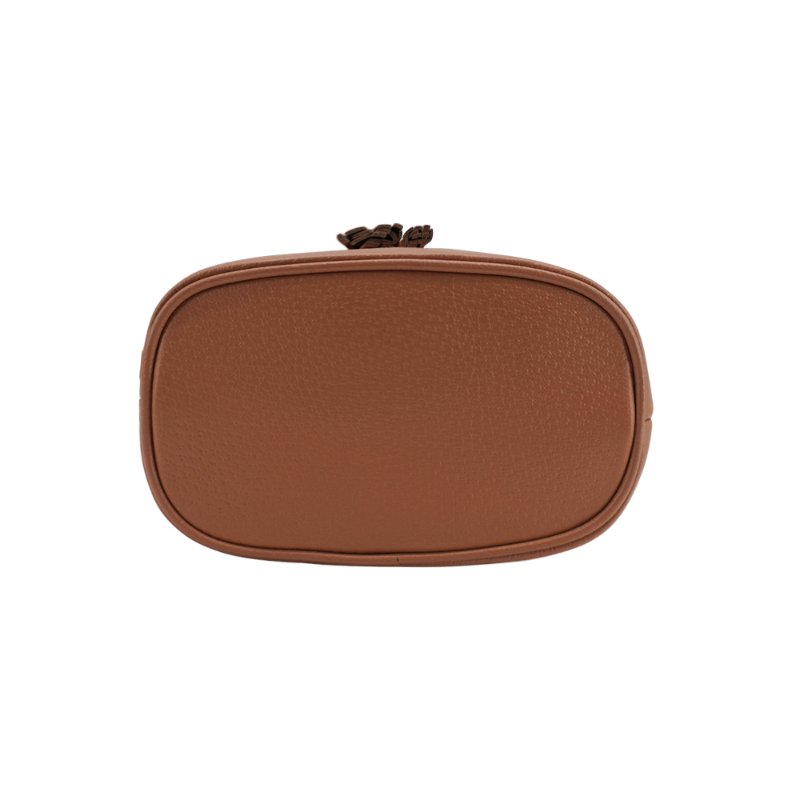 Gucci 展示品 Ophidia GG 帆布斜背水桶包(550620-粉橘)-3