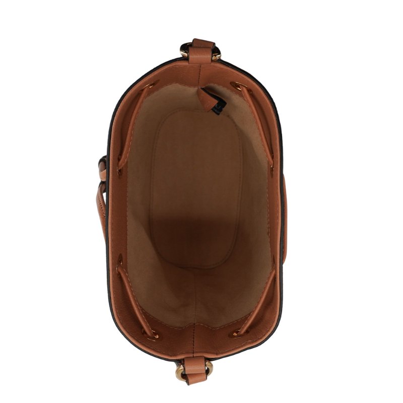 Gucci 展示品 Ophidia GG 帆布斜背水桶包(550620-粉橘)-4