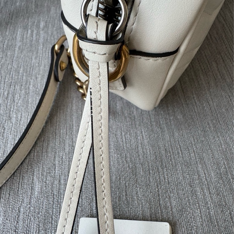 GG Marmont mini shoulder bag 奶油白 迷你相機包-10