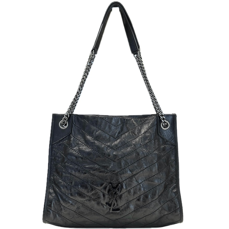 YSL / Saint Laurent Niki Shopping Bag 復古小牛皮購物袋-0