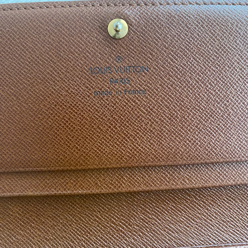 【美品】LOUIS VUITTON  LV老花中夾M61730/RA0062-13