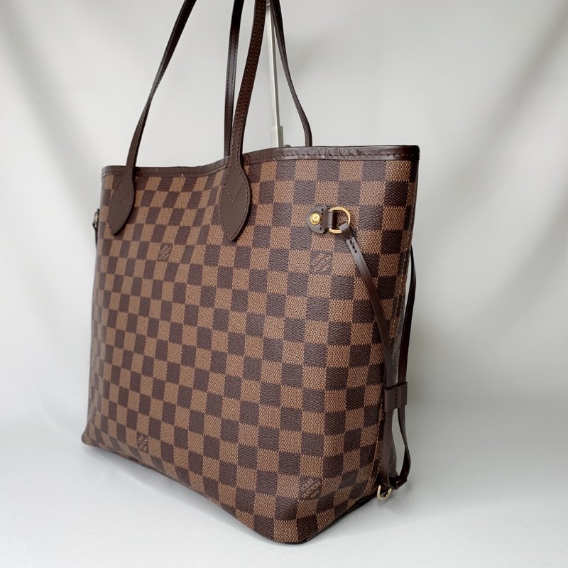 LV Neverfull MM棋盤格中款托特包-2