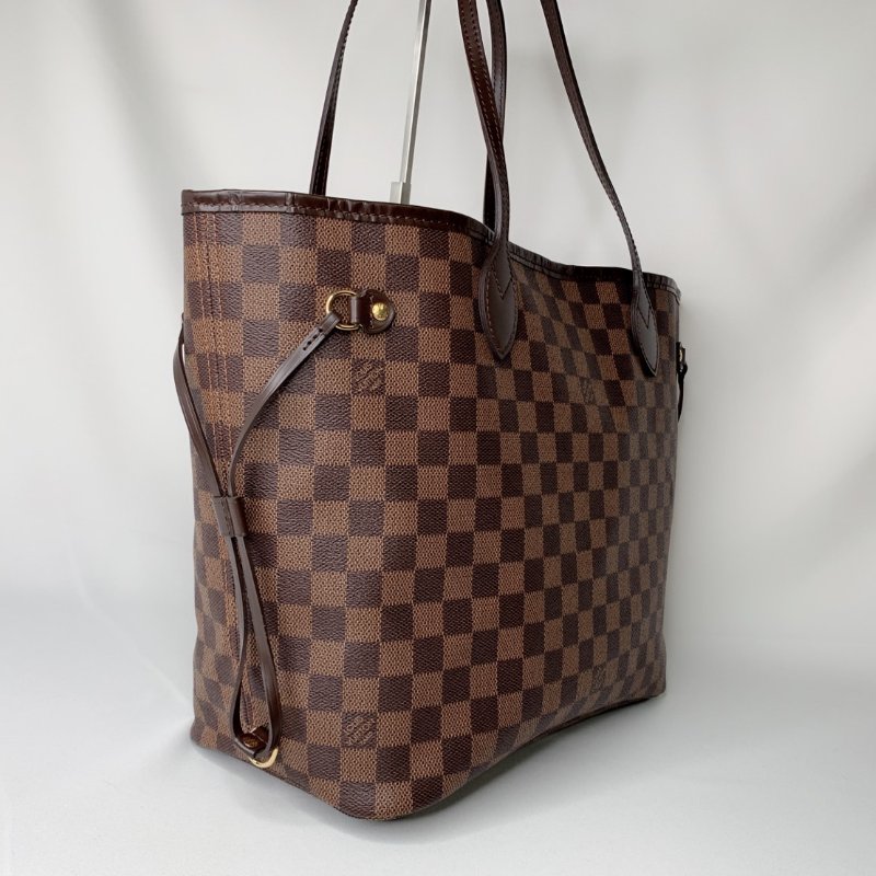 LV Neverfull MM棋盤格中款托特包-3