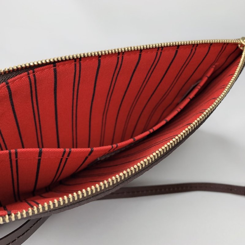 LV Neverfull MM棋盤格中款托特包-10