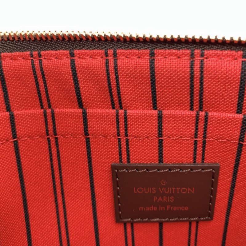 LV Neverfull MM棋盤格中款托特包-11