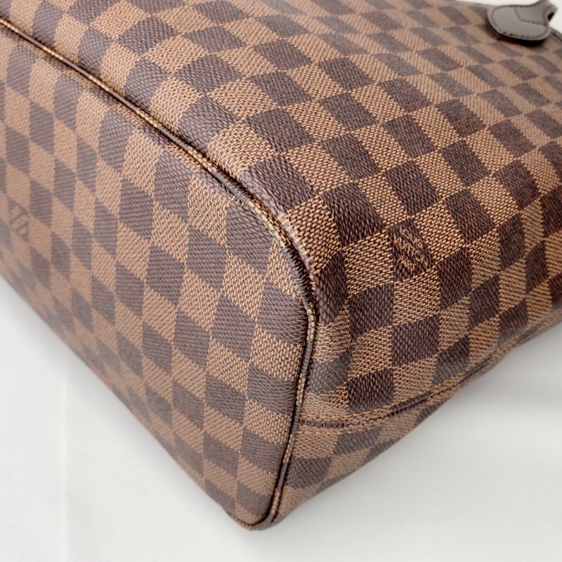 LV Neverfull MM棋盤格中款托特包-15