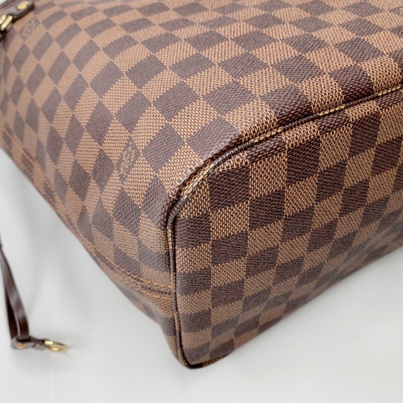 LV Neverfull MM棋盤格中款托特包-16