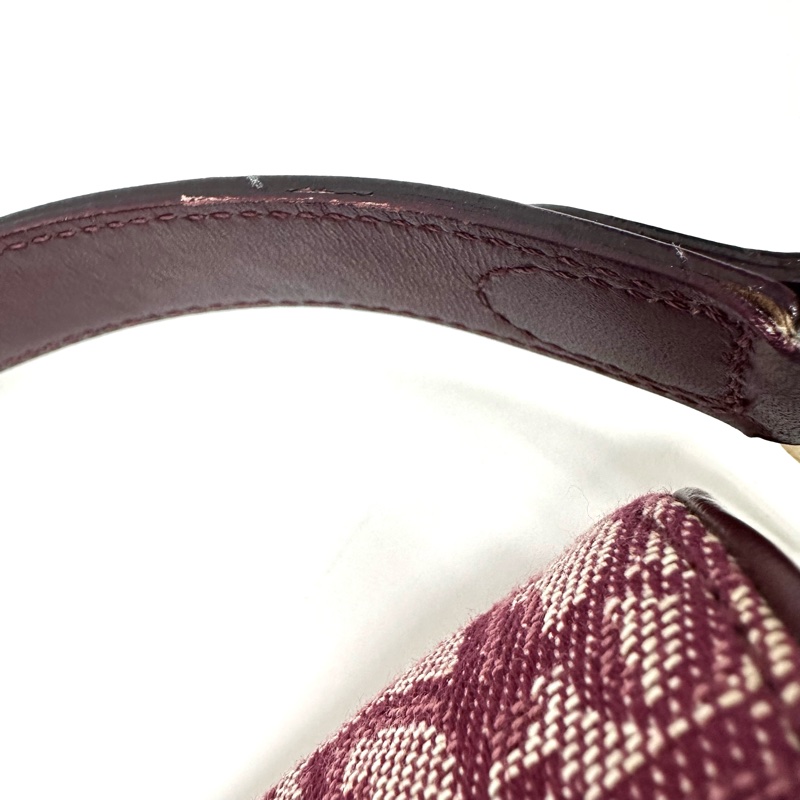 【美收精品】Dior 酒紅 馬鞍包 88-329-7