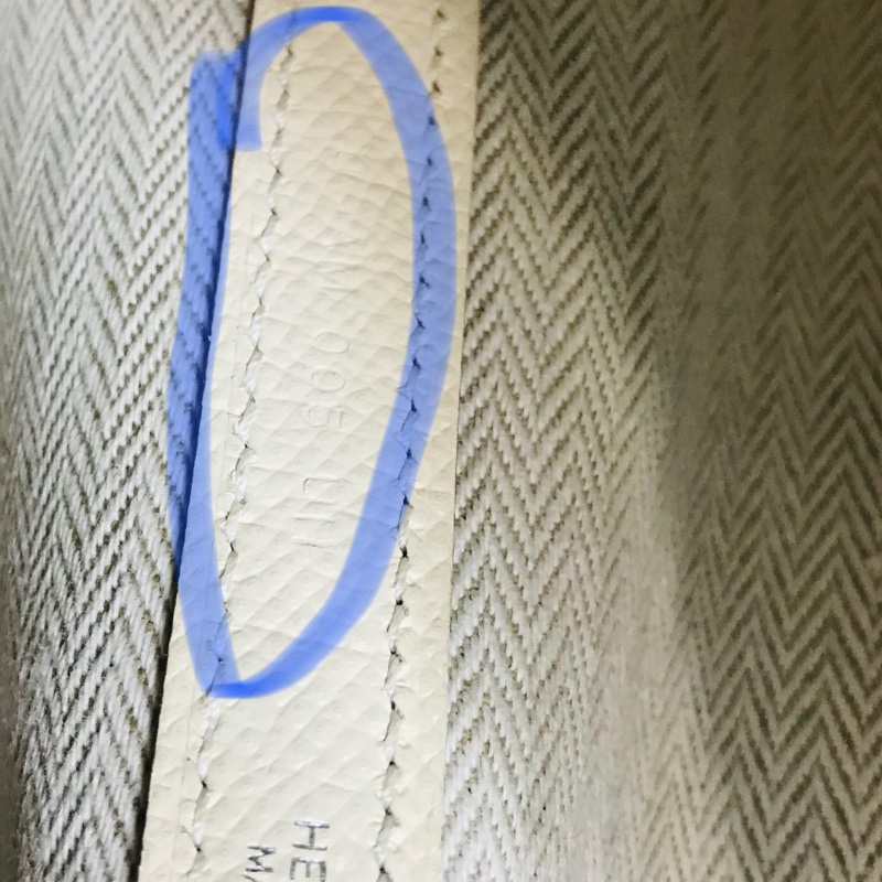 Hermes Garden Party 30 奶油白花園包-24