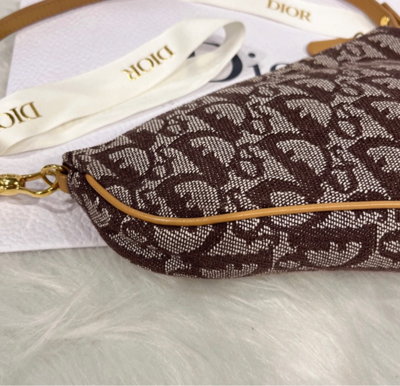 Dior 老花馬鞍包-15