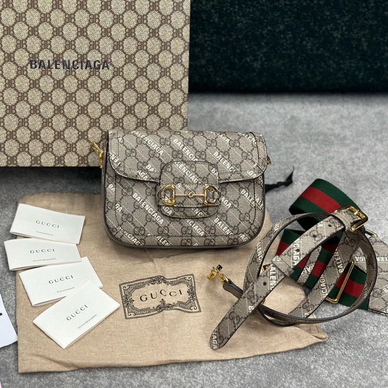 🔥收藏款🔥 #Gucci #Balenciaga #聯名款 #1955 #mini-0