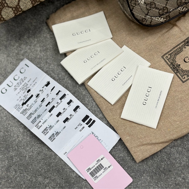 🔥收藏款🔥 #Gucci #Balenciaga #聯名款 #1955 #mini-10