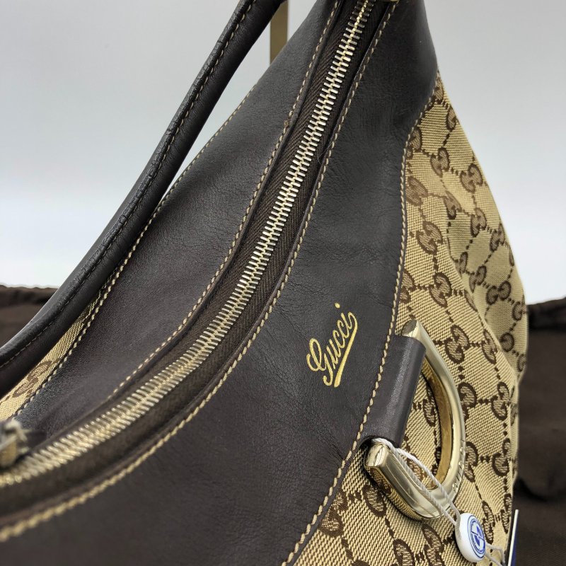 【出清價】Gucci 經典老花單肩包，水餃包，手提包，逛街包，通勤包，二手真品，正品，現貨，免運-5