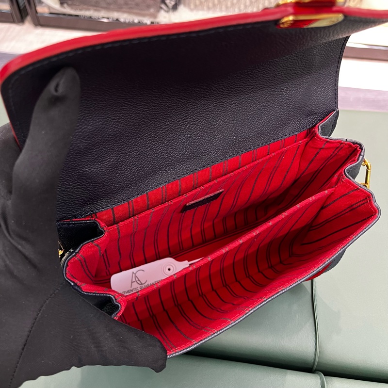 🤍Louis Vuitton LV Metis 全皮壓紋 深藍色 郵差包 單肩斜挎包 晶片款🩷-4